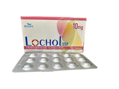 Lochol Tablets 10Mg (1 Strip = 15 Tablets)