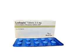 Lodopin Tablets 2.5Mg (1 Strip = 10 Tablets)