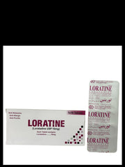 Loratine Tablets 10Mg (1 Box = 10 Tablets)