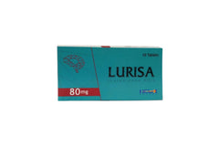 Lurisa 80mg ( 1 Box = 10 Tablets)