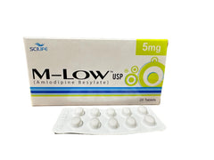 M-Low Tablets 5Mg (1 Strip = 10 Tablets)