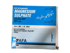 Magnesium Sulphate Im/Iv Injection 2Ml (1 Box = 5 Injection)