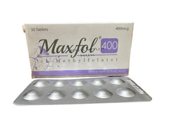 Maxfol Tablet 400Mcg (1 Strip = 10 Tablets)