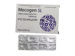 Mecogen SL Tablets 1000mcg (1 Strip = 10 Tablets)