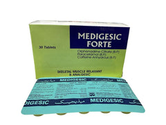 Medigesic Forte Tablets 50Mg/650Mg (1 Strip = 10 Tablets)