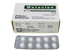 Metoclon Tablet 10Mg (1 Strip = 10 Tablets )