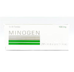 Minogen Tablets100mg (1 Box = 1 Strip)(1 Strip = 10 Tablets)