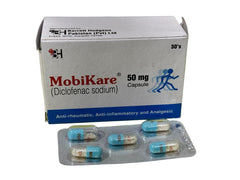 Mobikare Capsules 50Mg (1 Strip = 5 Capsules)