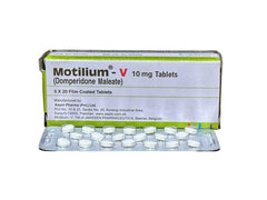 Motilium-V Tablets 12.72Mg (1 Strip = 20 Tablets)
