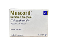 Muscoril Im Injection 4Mg/2Ml (1 Box = 6 Injections)