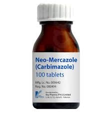 Neo-Mercazole Tablets 5Mg (1 Bottle = 100 Tablets)