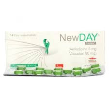 Newday Tablets 5/80Mg (1 Box = 14 Tablets)