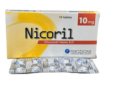 Nicoril Tablets 10Mg (1 Box = 10 Tablets)