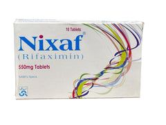 Nixaf Tablets 550Mg (1 Box = 10 Tablets)
