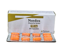 Nordox Capsules 100Mg (1 Strip = 10 Capsules)