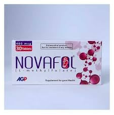 Nutrafolic Tablets 600Mcg (1 Box = 30 Tablets)