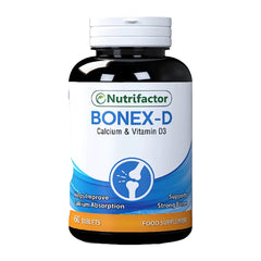 Nutrifactor Bonex-D Tablets (1 Bottle = 60 Tablets)