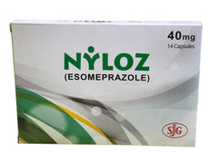 Nyloz Capsules 40Mg (1 Box = 14 Capsules)