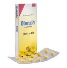 Olanzia Tablets 5Mg (1 Box = 10 Tablets)