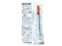 B BRAUN Omnican Syringes 1Cc Insulin ( 1 Syringe )