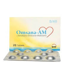 Omsana Am Tablets 5Mg/40Mg (1 Strip = 10 Tablets)