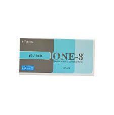 One-3 Tablets 40Mg/240Mg (1 Box = 1 Strip)(1 Strip = 8 Tablets)