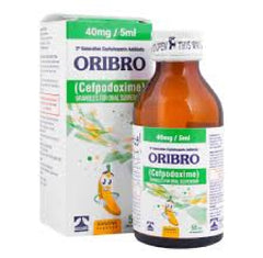 Oribro 50ml Suspension 40mg/5ml