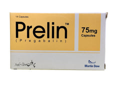 Prelin Capsules 75Mg (1 Strip = 7 Capsules)