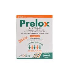Prelox 50Ml Suspension 40Mg/5Ml