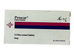 Proscar Tablets 5Mg (1 Box = 1 Strip)(1 Strip = 15 Tablets)
