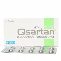 Qsartan Tablets 50Mg (1 Strip = 10 Tablets)