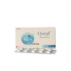 Qutyl Tablets 25Mg (1 Box = 10 Tablets)