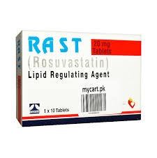 Rast Tablets 20Mg (1 Box = 1 Strip)(1 Strip = 10 Tablets)