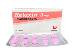 Relaxin Tablets 3Mg (1 Strip = 10 Tablets)