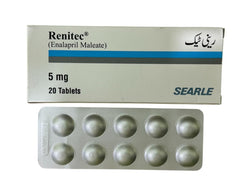 Renitec Tablets 5Mg (1 Strip = 10 Tablets)