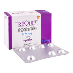 Requip Tablets 0.25Mg (1 Strip = 7 Tablets)