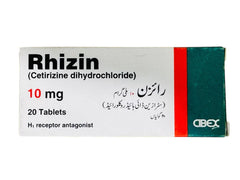 Rhizin Tablets 10Mg (1 Strip = 10 Tablets)