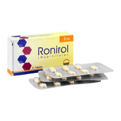 Ronirol Tablets 2Mg (1 Strip = 7 Tablets)