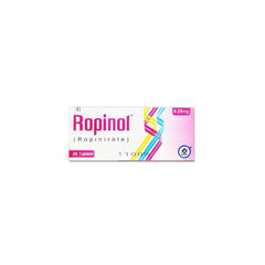 Ropinol Tablets 0.25Mg (1 Strip = 10 Tablets)