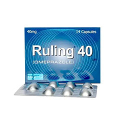 Ruling Capsules 40Mg (1 Strip = 7 Capsules)