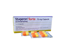 Stugeron Forte Capsules 75Mg (1 Strip = 6 Capsules)