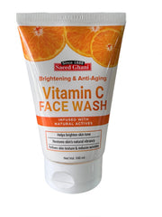Saeed Ghani Vitamin C Brightening & Anti Aging Face Wash 100ml