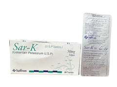 Sar-K Tablet 50mg ( 1 Strip = 10 Tablets)