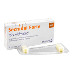 Secnidal Forte Tablets 1G (1 Box = 2 Tablets)