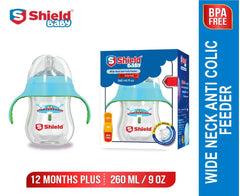 Shield Wide Neck Anti-Colic Feeder 260Ml