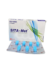 Sita Met Tablets 50/1000Mg (1 Strip = 7 Tablets)