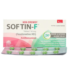 Softin-F Tablets 60Mg (1 Box = 10 Tablets)
