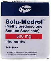 Solu-Medrol Im/Iv Injection 500Mg (1 Box = 1 Injection)