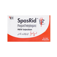 Spasrid Im/Iv Injection 4Ml (1 Box = 6 Injections)