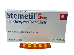 Stemetil Tablets 5Mg (1 Strip = 50 Tablets)